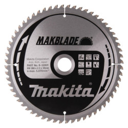 Lame de scie circulaire carbure B-32801 MakBlade 260 mm x 30