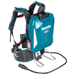 Batterie dorsale Li-ion 40V 43.55 Ah PDC1500A01 Makita avec harnais et chargeur