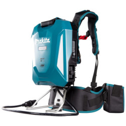 Batterie dorsale Li-ion 40V 43.55 Ah PDC1500A01 Makita avec harnais et chargeur