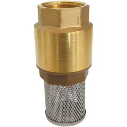 Crépine laiton 1 Itop avec clapet