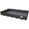 Bac de rétention modulable 120L PE Cemo 120x80x16.5