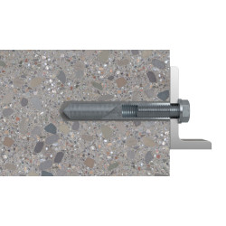Tige filetée RG 22 x 160 M16 I R acier inoxydable boite de 5