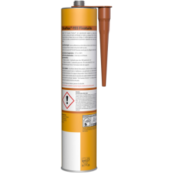 Kit mastic colle souple Sikaflex Fixotuile 300ml Terre cuite - 24 recharges et un pistolet