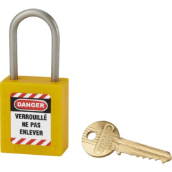 Cadenas de consignation anse inox Ø4.76 Largeur 40 mm