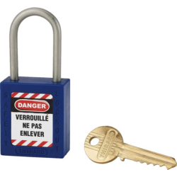 Cadenas de consignation anse inox Ø4.76 Largeur 40 mm