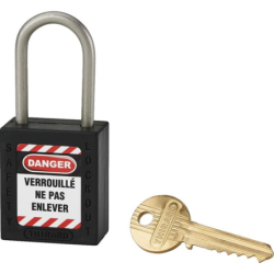 Cadenas de consignation anse inox Ø4.76 Largeur 40 mm