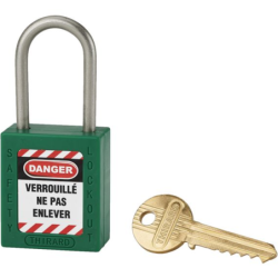 Cadenas de consignation anse inox Ø4.76 Largeur 40 mm