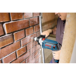 Perceuse à percussion GSB 16 RE Bosch 750 W en coffret de transport