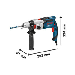 Perceuse à percussion GSB 21-2 RCT Bosch 1300W en coffret de transport