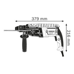 Perforateur SDS-Plus GBH 2-28 Bosch avec coffret L-case