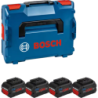 Pack de 4 batteries Procore Bosch 18V 5.5Ah en coffret L-Boxx