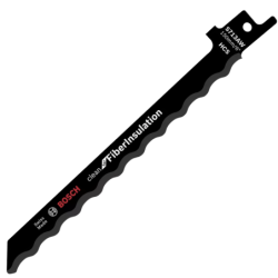 Lame de scie sabre S713AW Bosch pour matériaux isolants lot de 2 lames