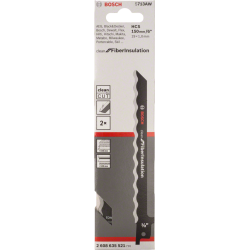 Lame de scie sabre S713AW Bosch pour matériaux isolants lot de 2 lames