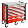 Servante d'atelier JET rouge 8 tiroirs Facom pour 5 modules d'outils par tiroir