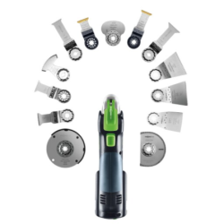 Outil oscillant Vecturo OSC 18 E-Basic-Set Festool en Systainer