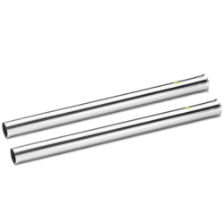 Kit tuyau d'aspiration acier fin diamètre 40 mm longueur 550 mm