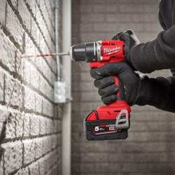 Perceuse à percussion compacte Brushless M18 BLPDRC-0 sans batterie ni chargeur en boîte carton