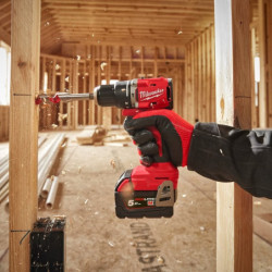 Perceuse à percussion compacte Brushless M18 BLPDRC-0 sans batterie ni chargeur en boîte carton