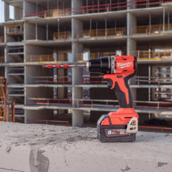 Perceuse à percussion compacte Brushless M18 BLPDRC-0 sans batterie ni chargeur en boîte carton
