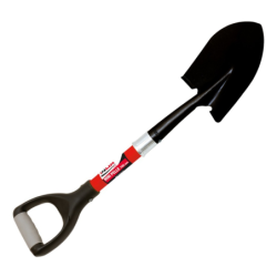 Mini pelle multiusage 70 cm lame acier 150mm de large 210mm de haut manche fibre