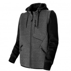 Sweat Spacer Survival Molinel capuche et manches amovibles Gris anthracite
