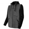 Sweat Spacer Survival Molinel capuche et manches amovibles Gris anthracite