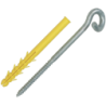 Fix-câble ING Fixations pour ITE crochet Ø12mm cheville Ø16mm