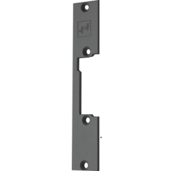 Têtière plate KL 110 x 24 x 3 mm acier zingué pour gâche électrique