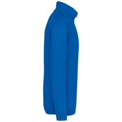 Sweat shirt col zippé homme K478 Kariban coloris Light Royal Blue