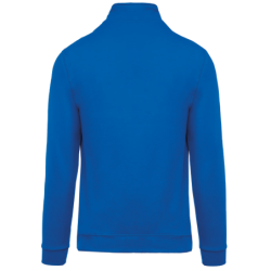 Sweat shirt col zippé homme K478 Kariban coloris Light Royal Blue