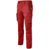Pantalon multipoches Overmax Molinel rouge