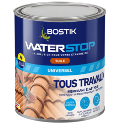 Membrane d'étanchéité Waterstop couleur tuile pot de 1 Kg