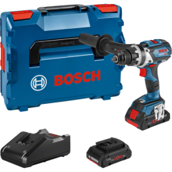 Perceuse visseuse sans fil GSR 18V-110 C avec 2 batteries 4 Ah et chargeur rapide