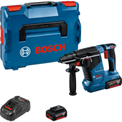 Marteaux perforateur Bosch GBH 18V-24 C Professional + 2 batteries 5Ah et chargeur