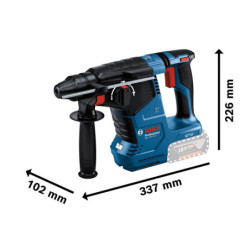 Marteaux perforateur Bosch GBH 18V-24 C Professional + 2 batteries 5Ah et chargeur