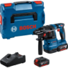 Perforateur Bosch GBH 18V-22 Professionnal avec 2 batteries 4Ah et chargeur rapide