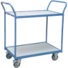 Servante polyvalente 2 plateaux bois 850 x 500 mm 250 kg