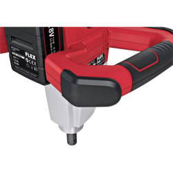 Mélangeur 2 vitesses Flex MXE 18.0-EC avec 2 batteries et pale en spirale WR2 120