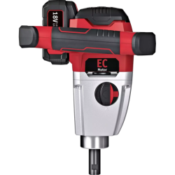 Mélangeur 2 vitesses Flex MXE 18.0-EC avec 2 batteries et pale en spirale WR2 120