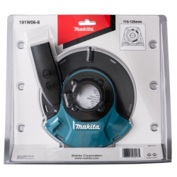 Carter de protection Makita avec raccord d'aspiration pour meuleuse diamètre 125 mm
