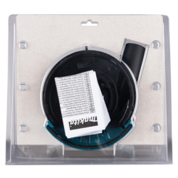 Carter de protection Makita avec raccord d'aspiration pour meuleuse diamètre 125 mm