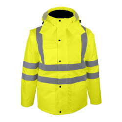 Blouson haute visibilité Viena Singer manches amovibles doublure polaire