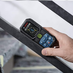 Télémètre laser vert Bosch GLM 50-27 avec accessoires de protection