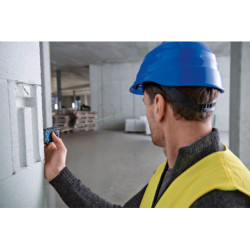 Télémètre laser vert Bosch GLM 50-27 avec accessoires de protection