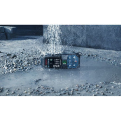 Télémètre laser vert Bosch GLM 50-27 avec accessoires de protection