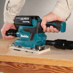 Ponceuse vibrante LXT Makita DBO380Z 18V patin de ponçage 93x185 mm