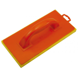 Taloche mousse fine Mondelin monobloc orange 14 x 29 cm
