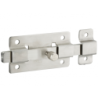 Targette inox pêne plat Thirard 75 mm