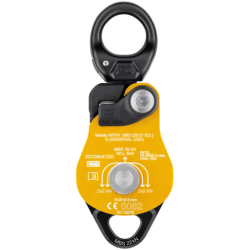 Poulie double SPIN L2 Petzl avec émerillon
