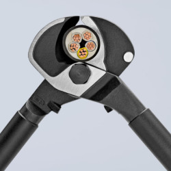 Pince coupe câble longueur 500 mm capacité de coupe 27 mm